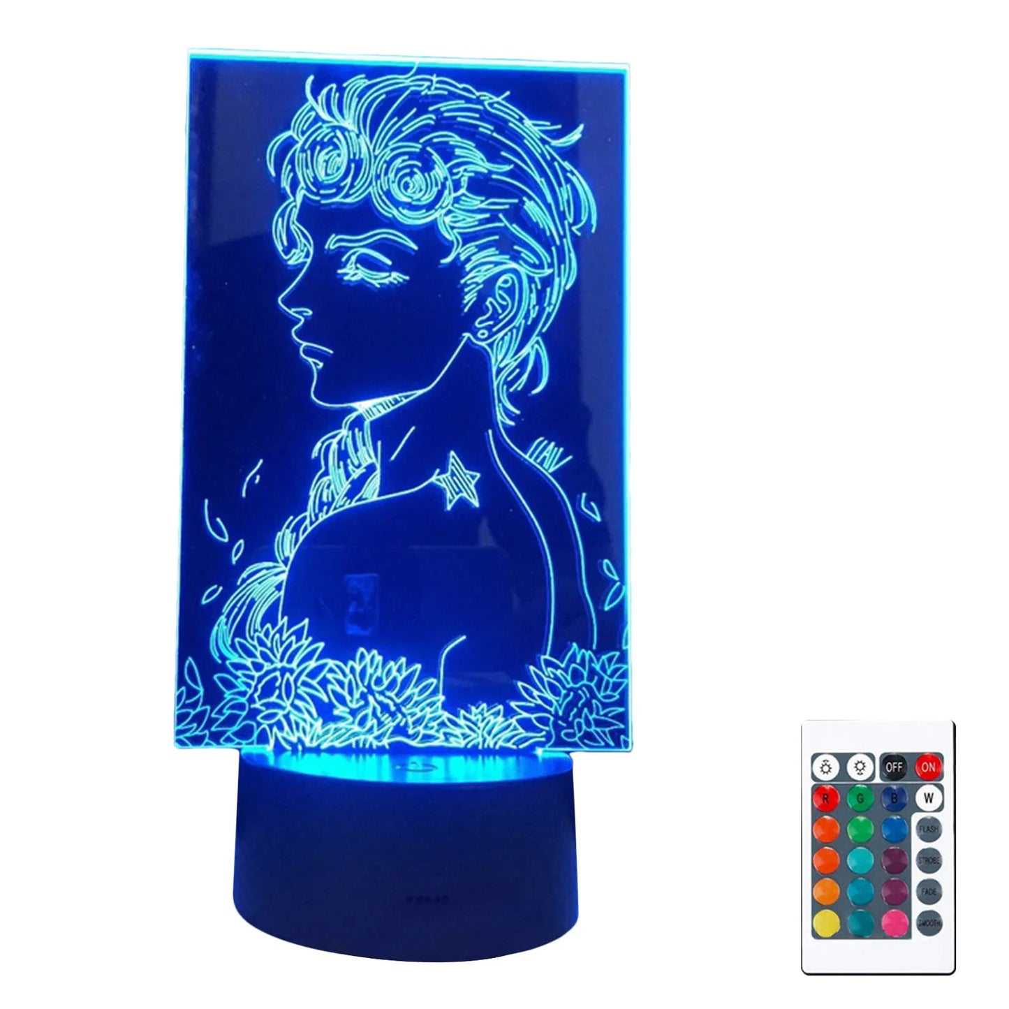 Jojos Bizarre Adventure | Veilleuses LED | Lampe acrylique (16 couleurs) 