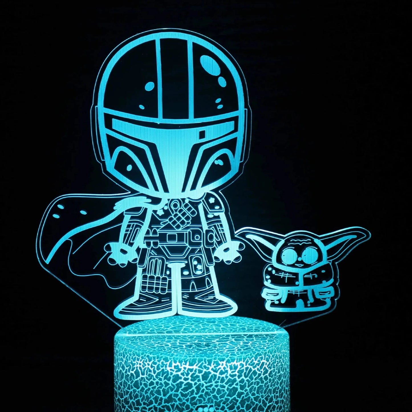 Star Wars | LED Night Lights | Acrylic Lamp (16 colors)