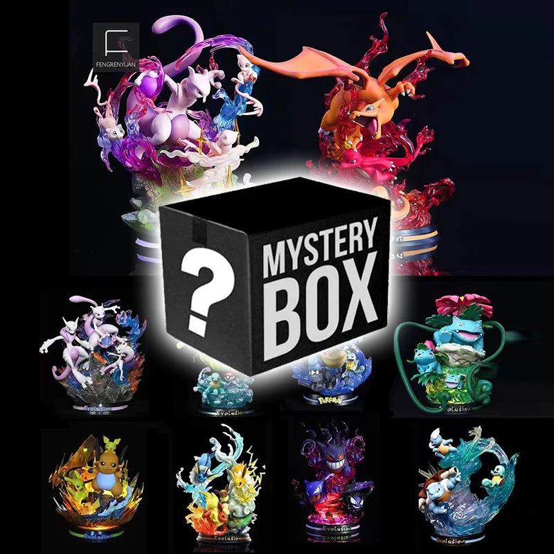 Anime Pokemon | Mystery Box | Random figure (optional)