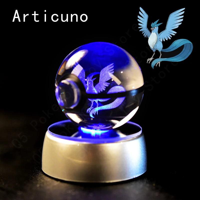 Boule de cristal Pokémon 3D | Décorations lumineuses pour tous 