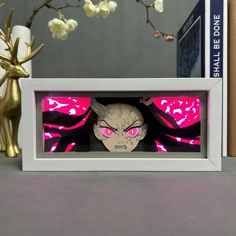 3D Anime Lamp | LED Light Box | Decoration Lamp with favorite characters | Berserk Guts