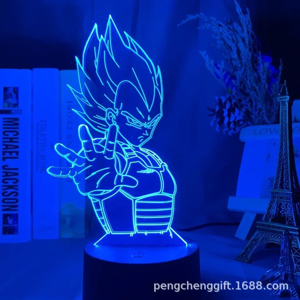 Anime Dragon Ball Z | LED Night Lights | Acrylic Lamp (16 colors)