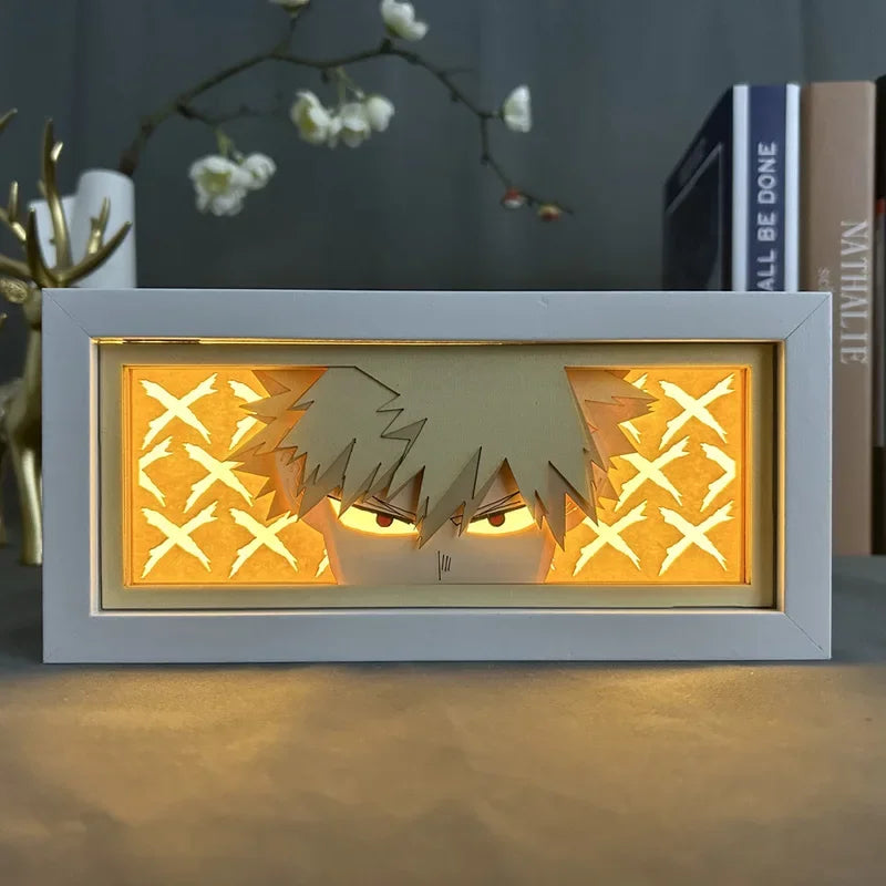 3D Anime Lamp | LED Light Box | Decoration Lamp with favorite characters | Berserk Guts