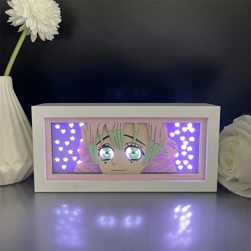 Demon Slayer | 3D Anime LED Light Box | Decoration Lamp with favorite characters