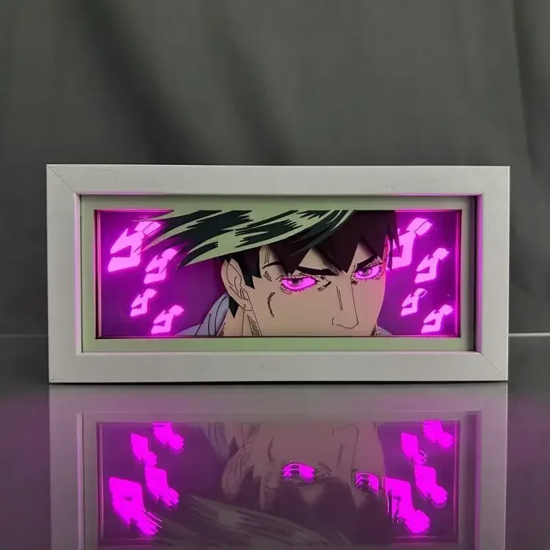 JoJo's Bizarre Adventure | 3D Anime LED Light Box | Decoration Lamp with favorite characters