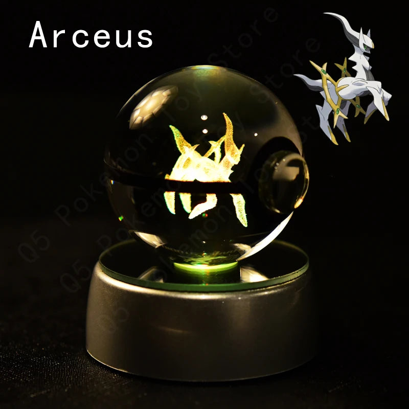 Boule de cristal Pokémon 3D | Décorations lumineuses pour tous 