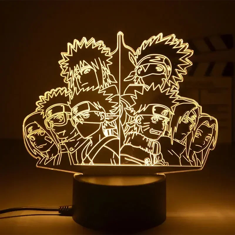 Naruto | LED Night Lights | Acrylic Lamp (16 colors)