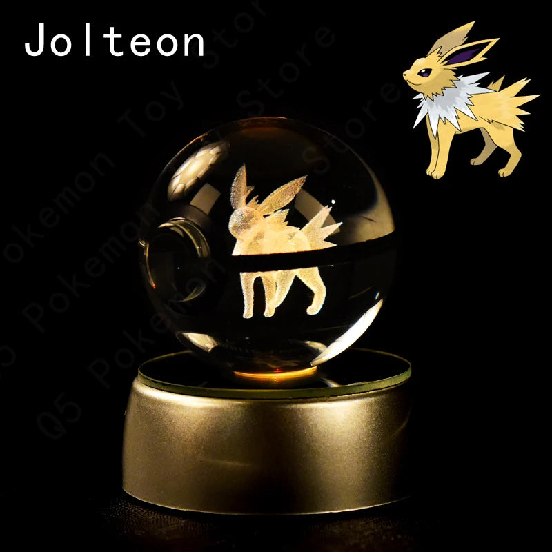 Boule de cristal Pokémon 3D | Décorations lumineuses pour tous 