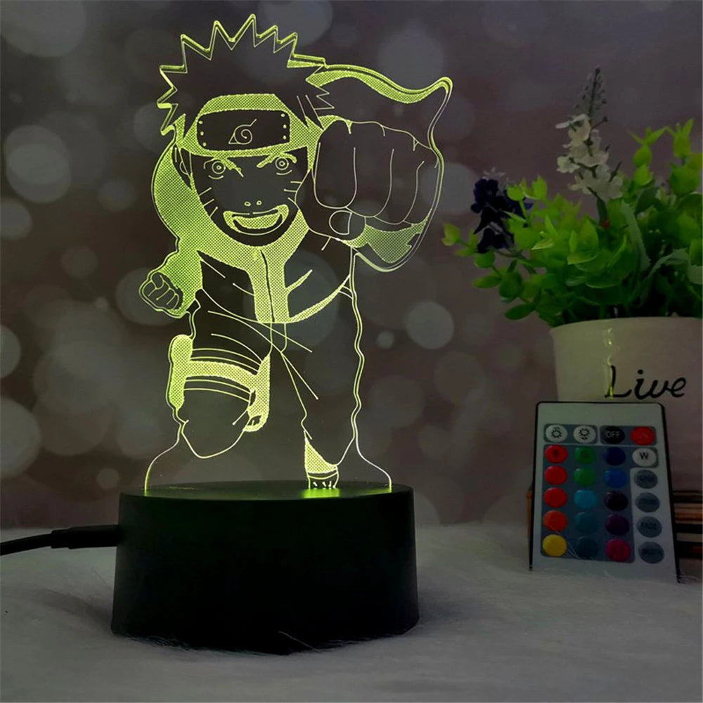 Naruto | LED Night Lights | Acrylic Lamp (16 colors)