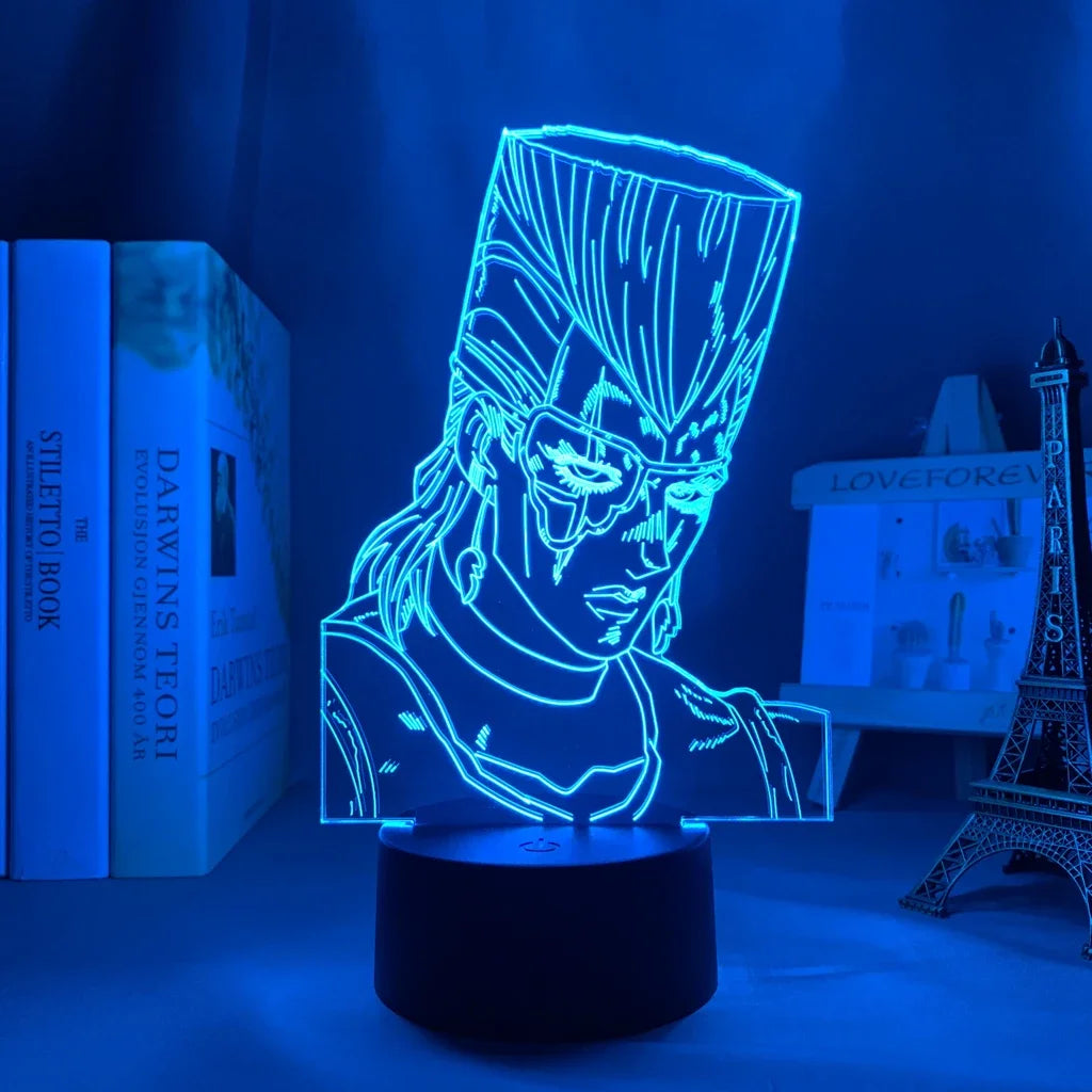 JoJo Bizarre Adventure | LED Night Lights | Acrylic Lamp (16 colors)