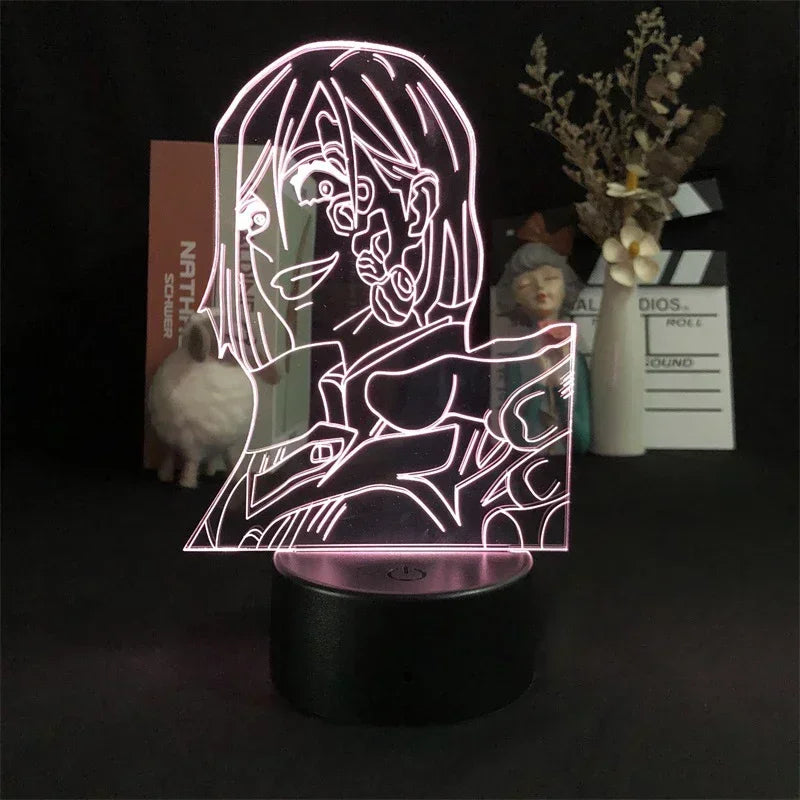 Anime Jujutsu Kaisen Figure | LED Night Lights | Acrylic Lamp (16 colors)