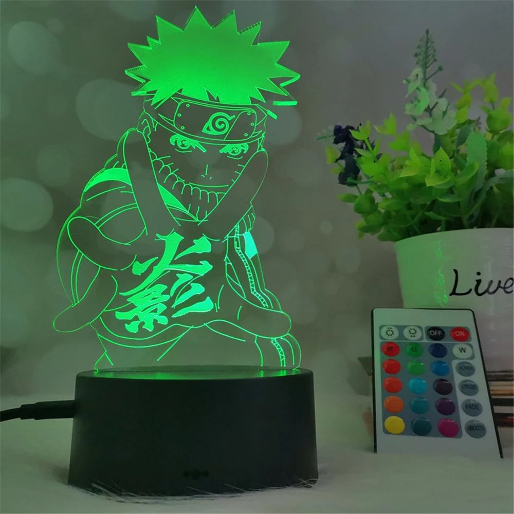 Naruto | LED Night Lights | Acrylic Lamp (16 colors)