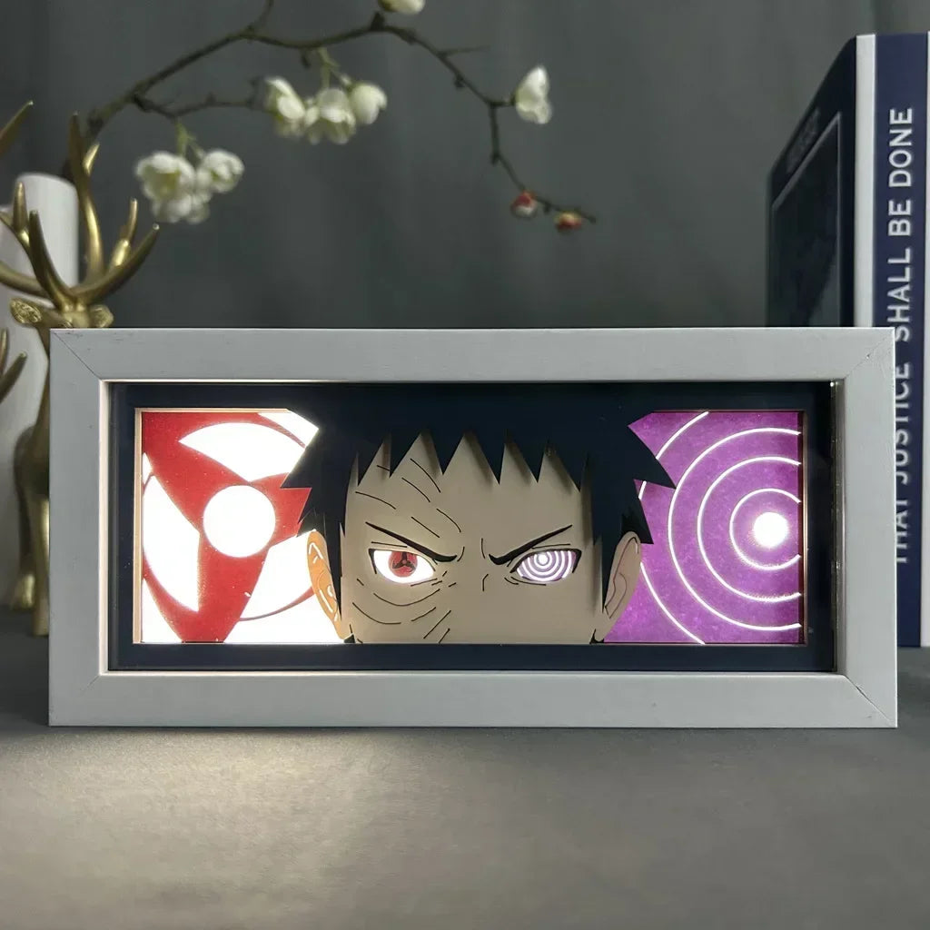 Naruto | 3D Anime LED Light Box | Decoration Lamp with favorite characters