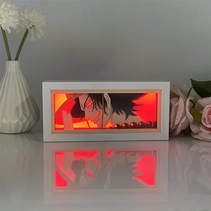 One Piece | 3D Anime LED Light Box | Decoration Lamp with favorite characters