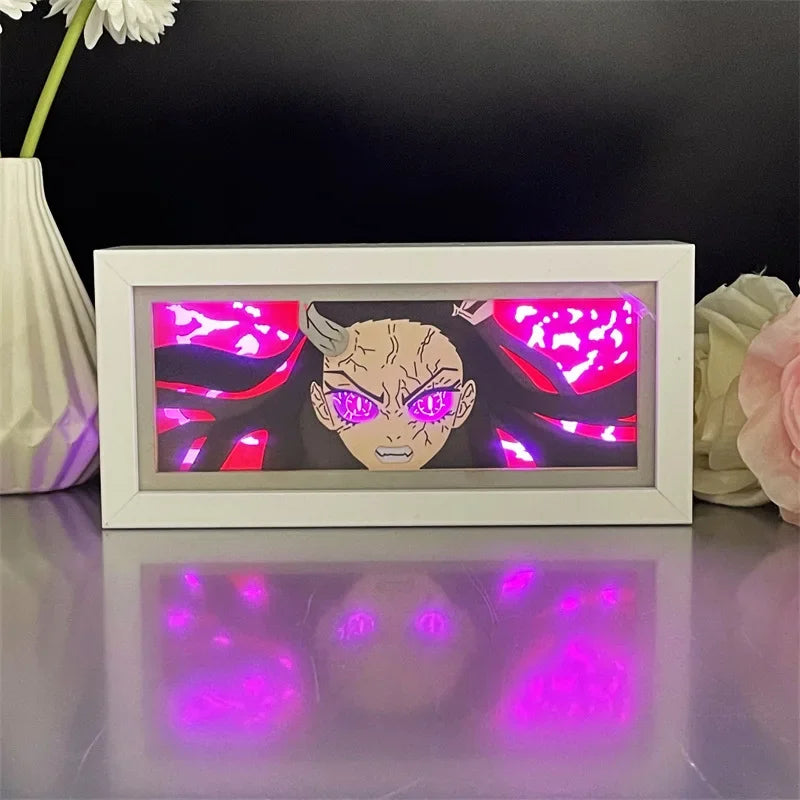 Demon Slayer | 3D Anime LED Light Box | Decoration Lamp with favorite characters