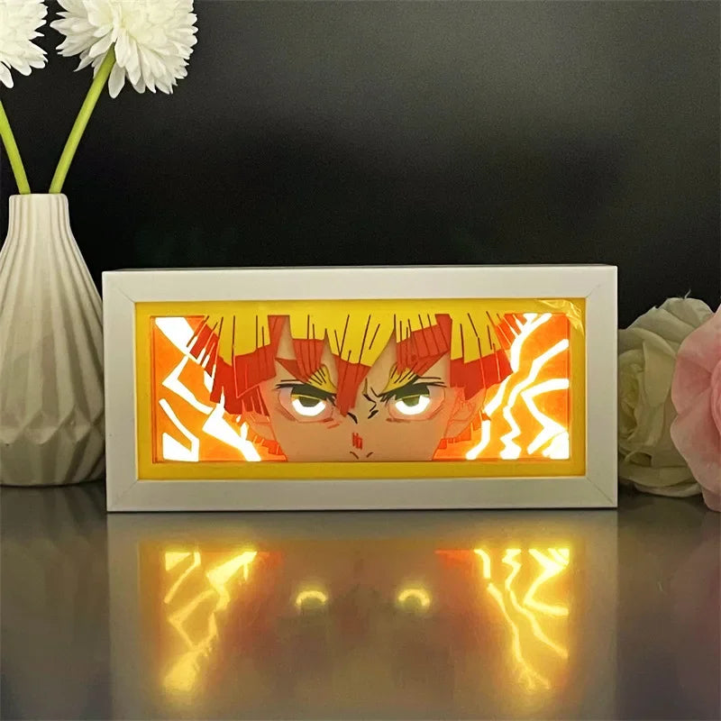 Demon Slayer | 3D Anime LED Light Box | Decoration Lamp with favorite characters