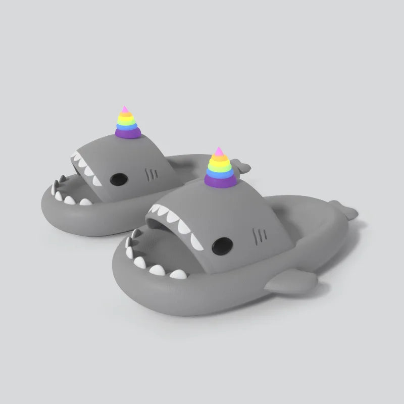 2025 trend: Shark Slippers | 19 colors + fluorescence