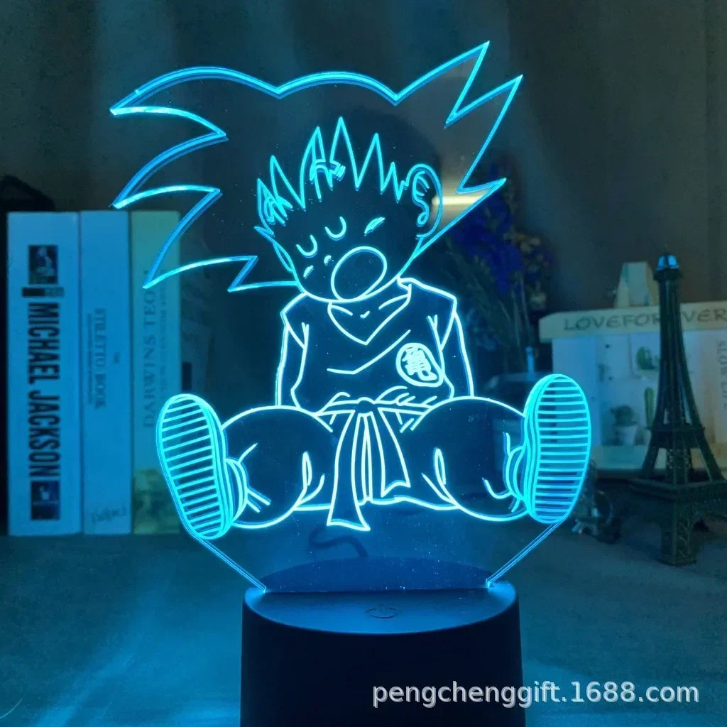 Anime Dragon Ball Z | LED Night Lights | Acrylic Lamp (16 colors)