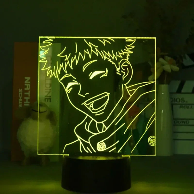 Anime Jujutsu Kaisen Figure | LED Night Lights | Acrylic Lamp (16 colors)