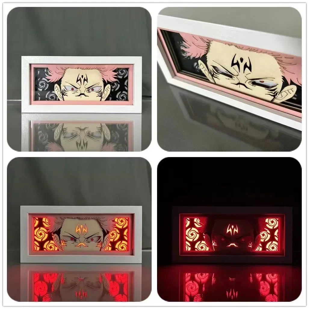 Jujutsu Kaisen | 3D Anime LED Light Box | Decoration Lamp with favorite characters