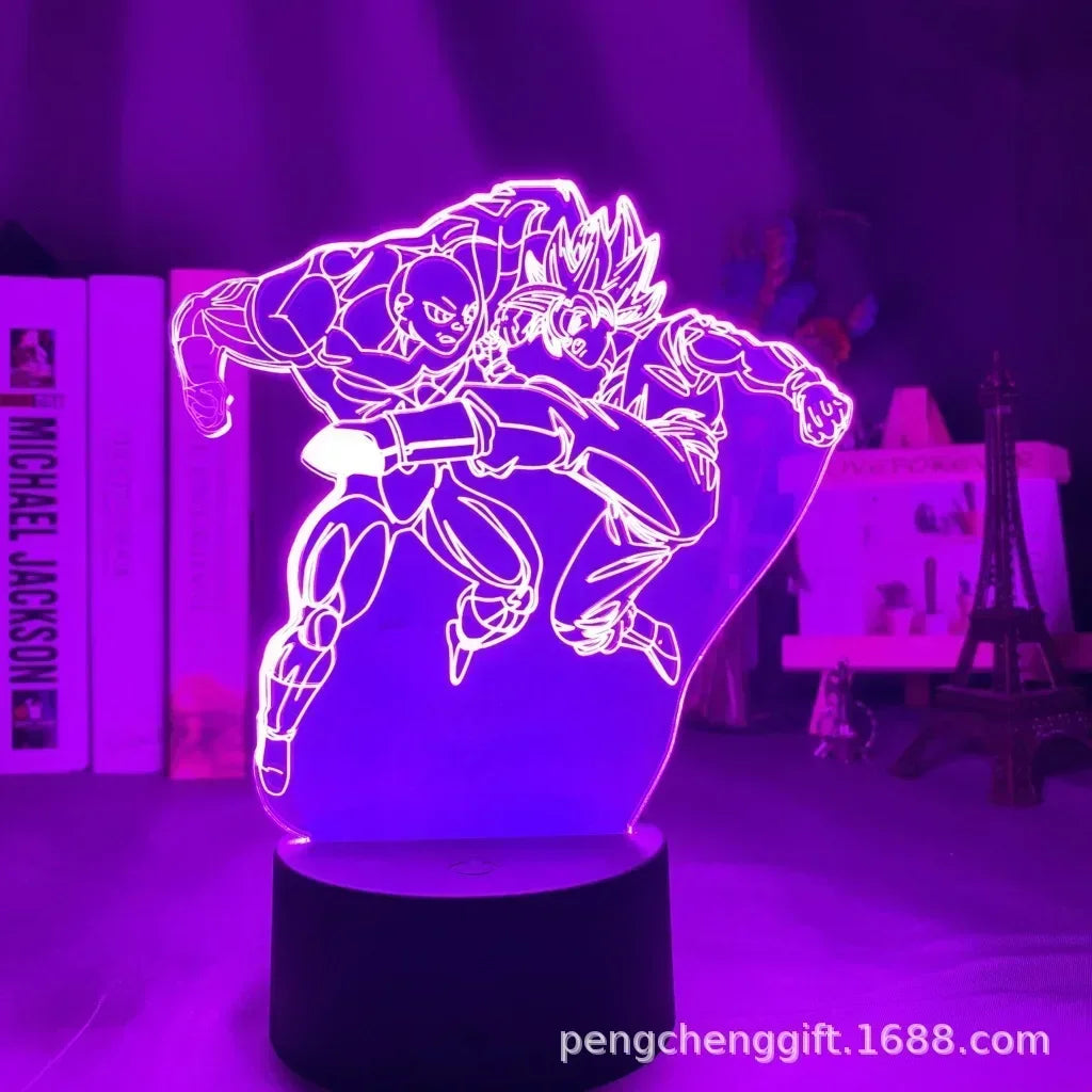 Anime Dragon Ball Z | LED Night Lights | Acrylic Lamp (16 colors)