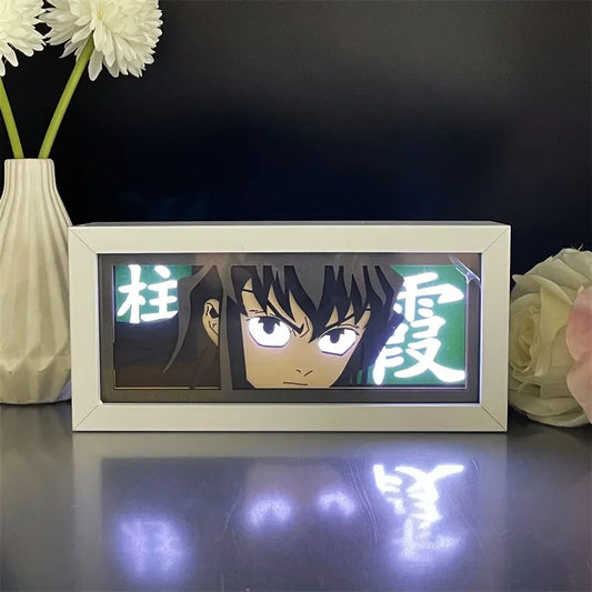 Demon Slayer | 3D Anime LED Light Box | Decoration Lamp with favorite characters