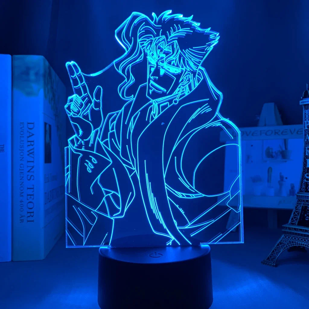 JoJo Bizarre Adventure | LED Night Lights | Acrylic Lamp (16 colors)