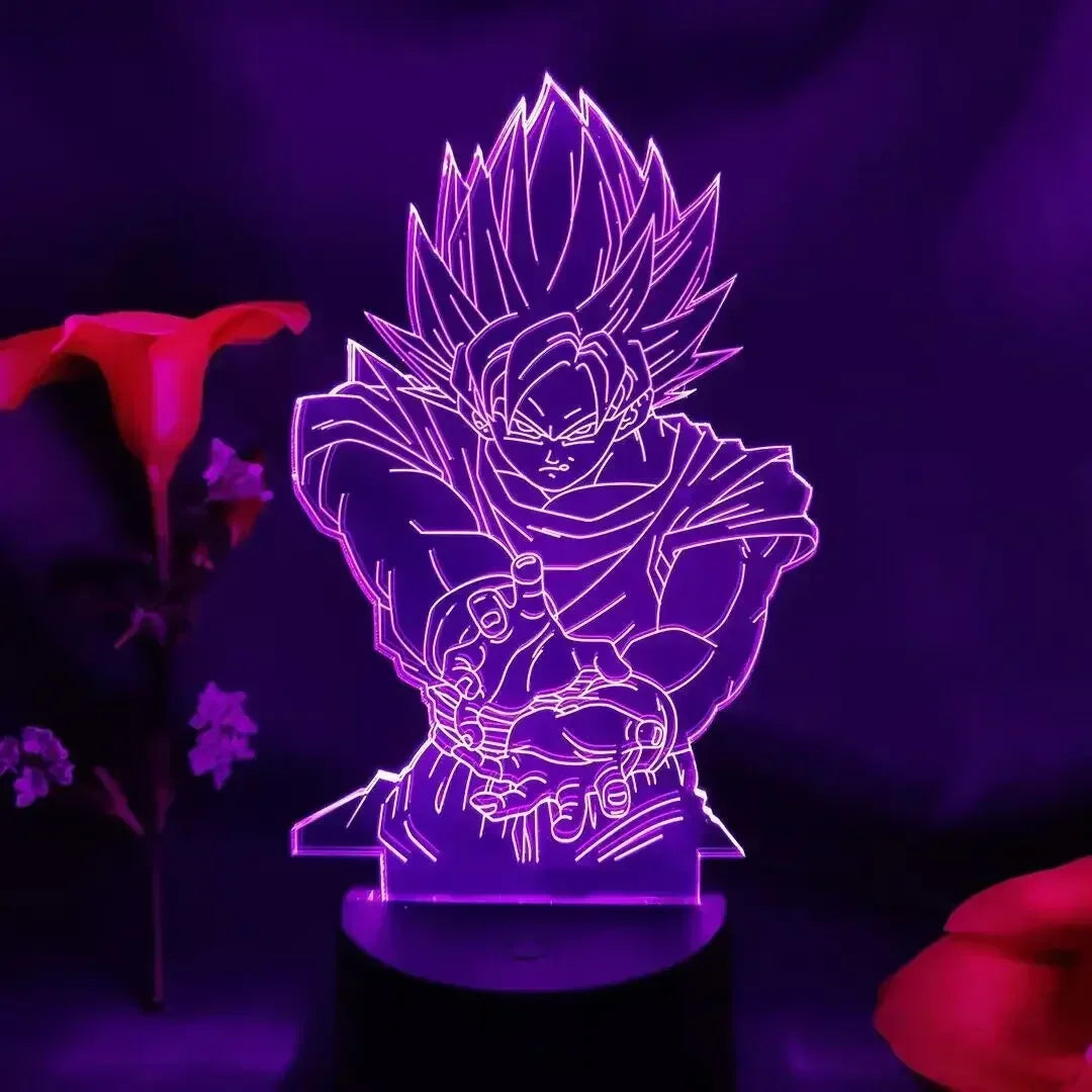 Anime Dragon Ball Z | LED Night Lights | Acrylic Lamp (16 colors)