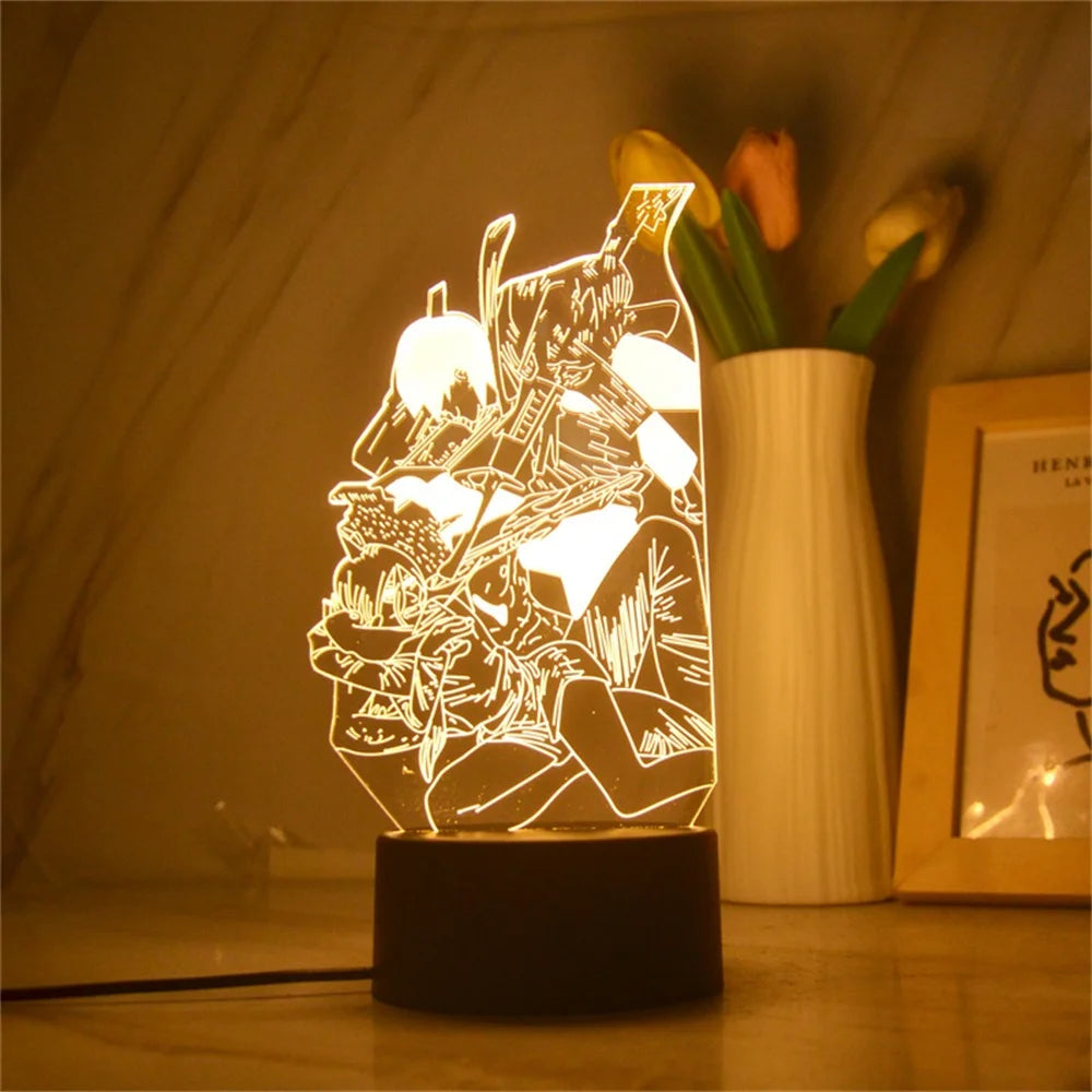 Chainsawman | LED Night Lights | Acrylic Lamp