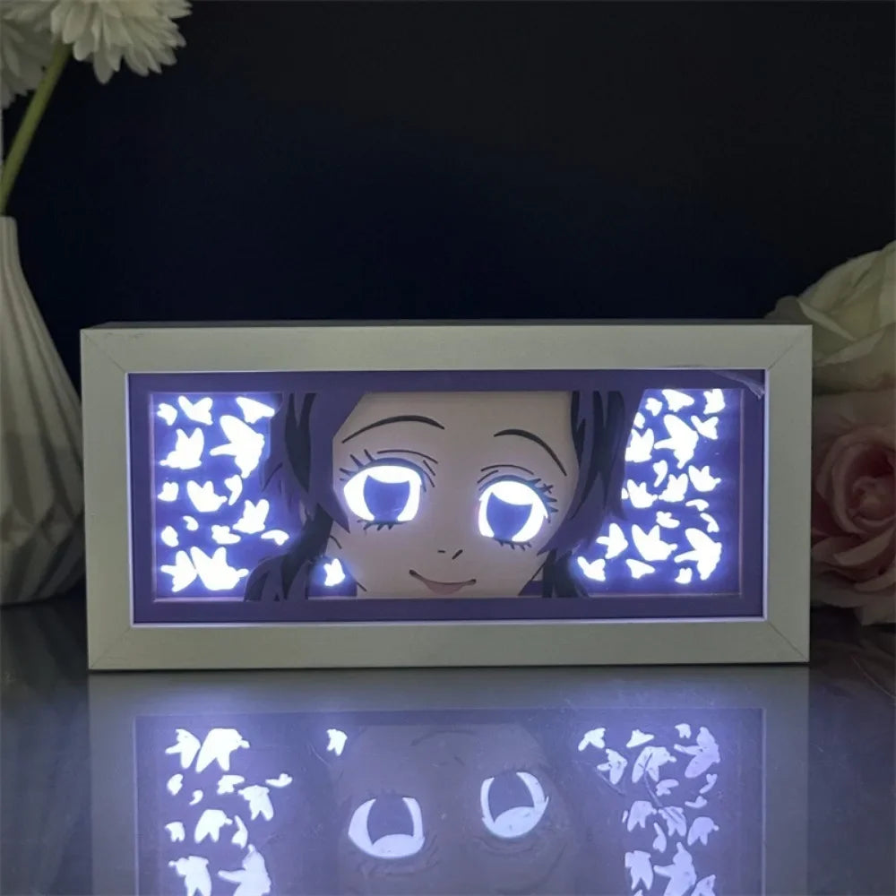 Demon Slayer | 3D Anime LED Light Box | Decoration Lamp with favorite characters