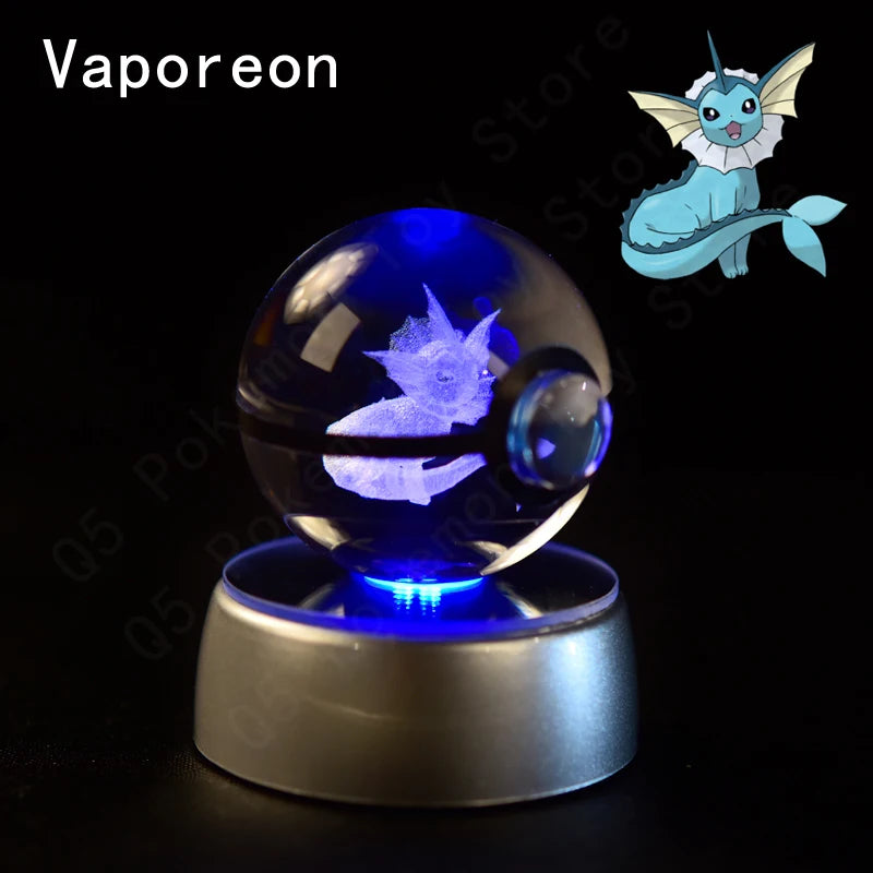 Boule de cristal Pokémon 3D | Décorations lumineuses pour tous 