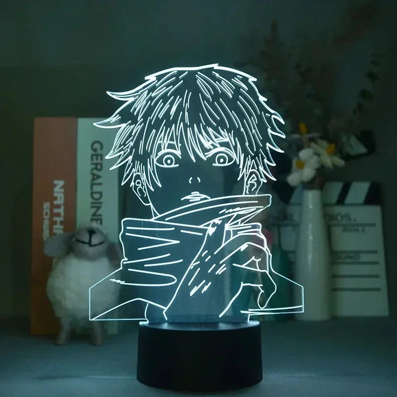 Anime Jujutsu Kaisen Figure | LED Night Lights | Acrylic Lamp (16 colors)