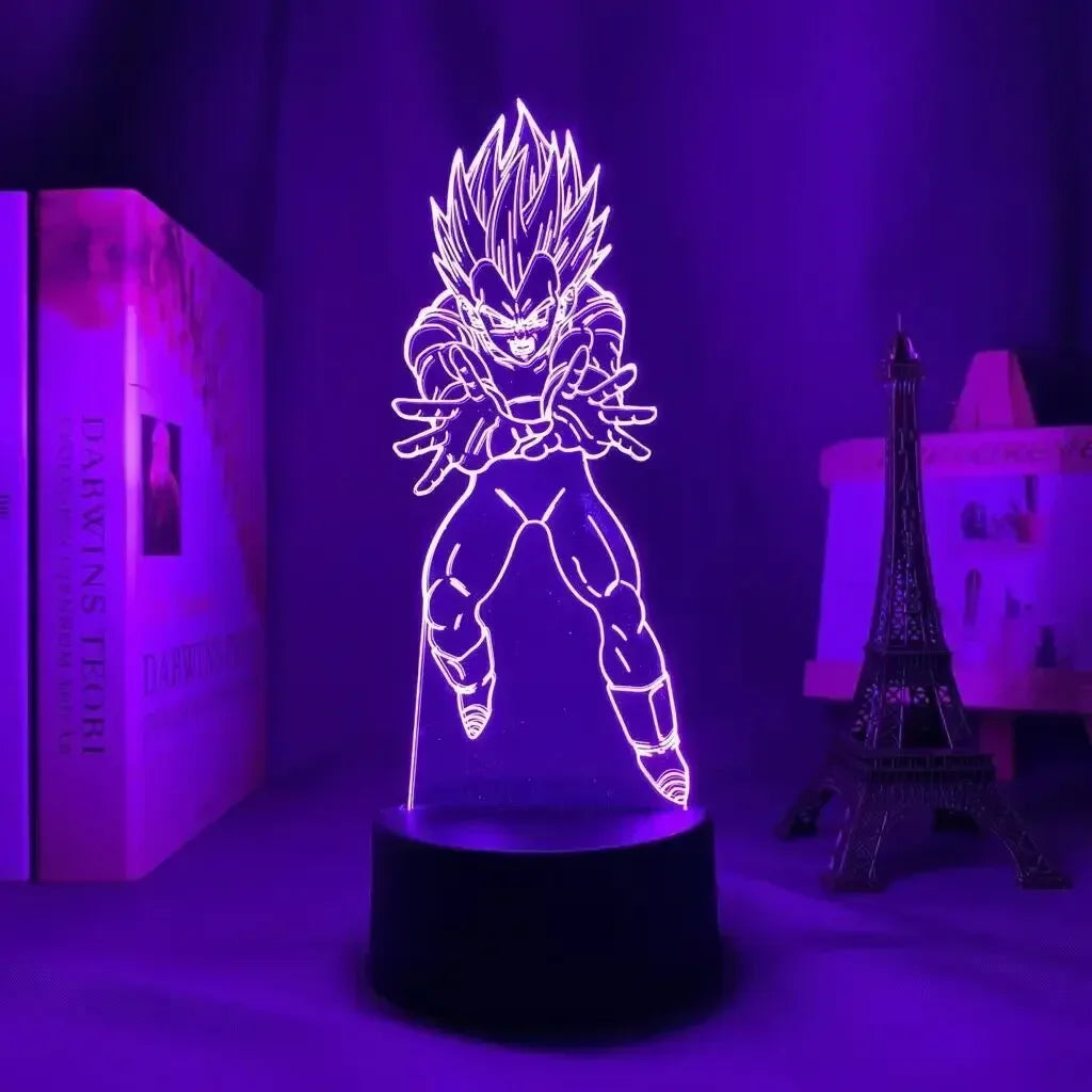 Anime Dragon Ball Z | LED Night Lights | Acrylic Lamp (16 colors)