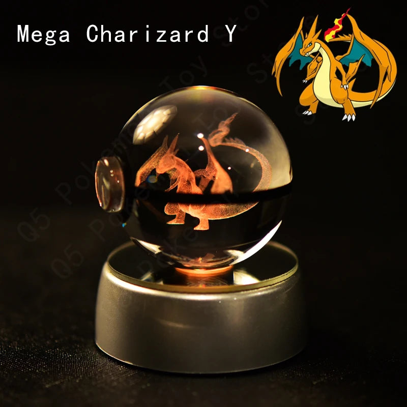 Boule de cristal Pokémon 3D | Décorations lumineuses pour tous 