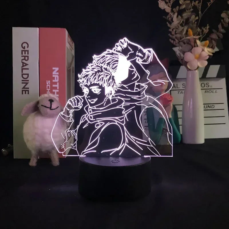 Anime Jujutsu Kaisen Figure | LED Night Lights | Acrylic Lamp (16 colors)