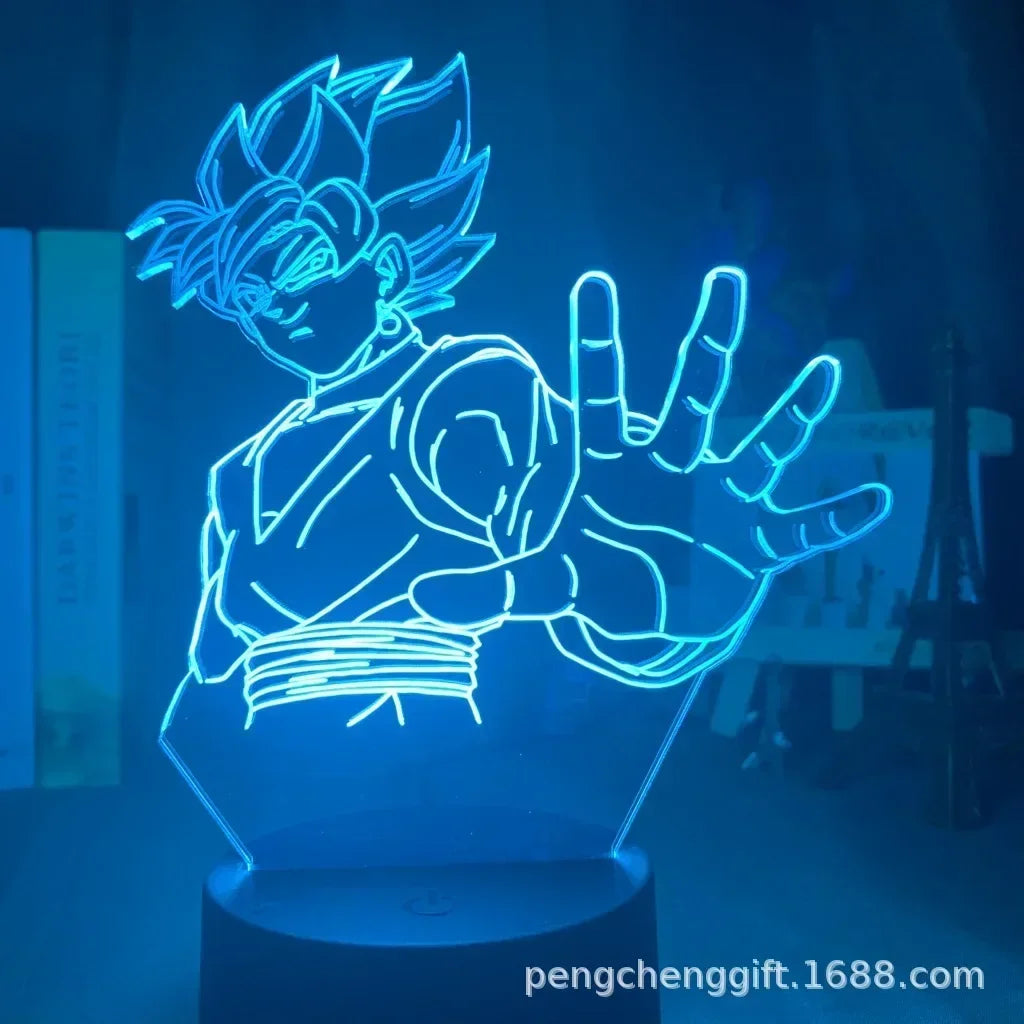 Anime Dragon Ball Z | LED Night Lights | Acrylic Lamp (16 colors)