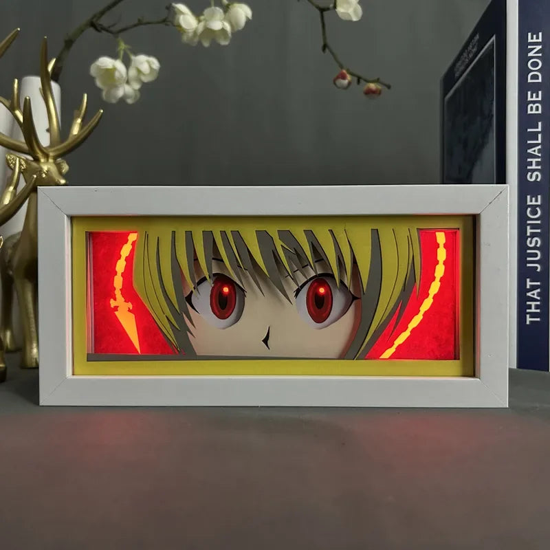 Hunter x hunter | 3D Anime LED Light Box | Decoration Lamp with favorite characters