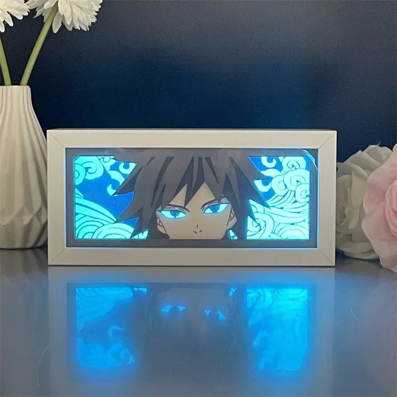 Demon Slayer | 3D Anime LED Light Box | Decoration Lamp with favorite characters