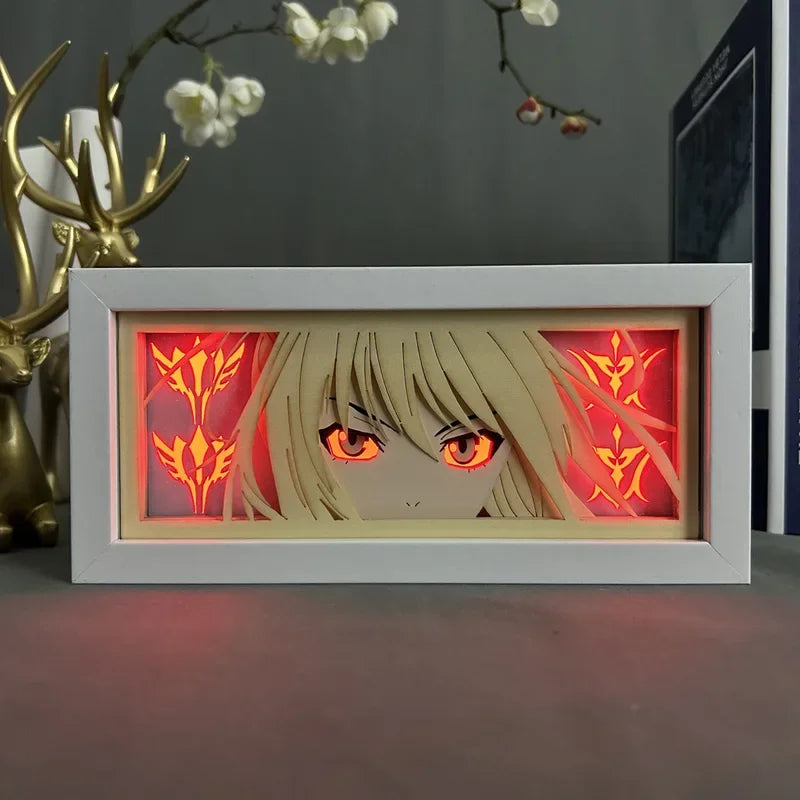 Hunter x hunter | 3D Anime LED Light Box | Decoration Lamp with favorite characters