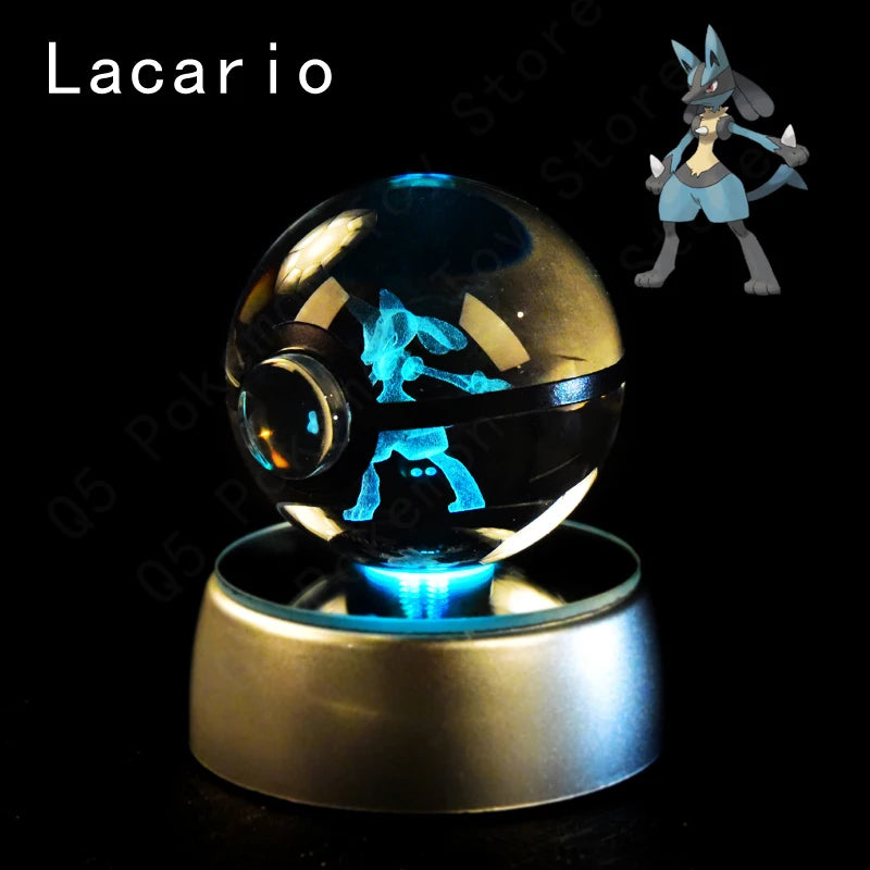 Boule de cristal Pokémon 3D | Décorations lumineuses pour tous 