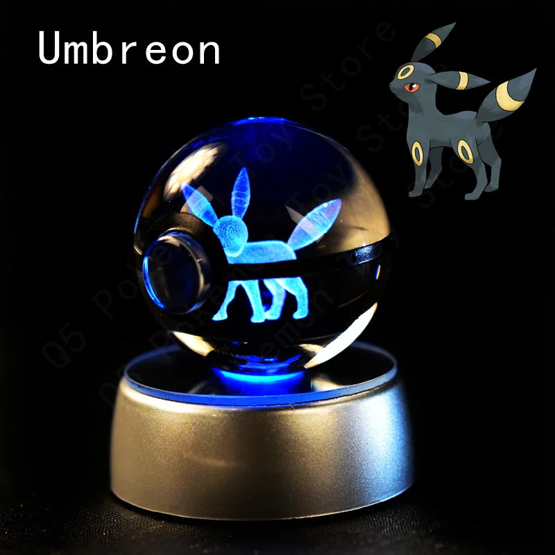 Boule de cristal Pokémon 3D | Décorations lumineuses pour tous 