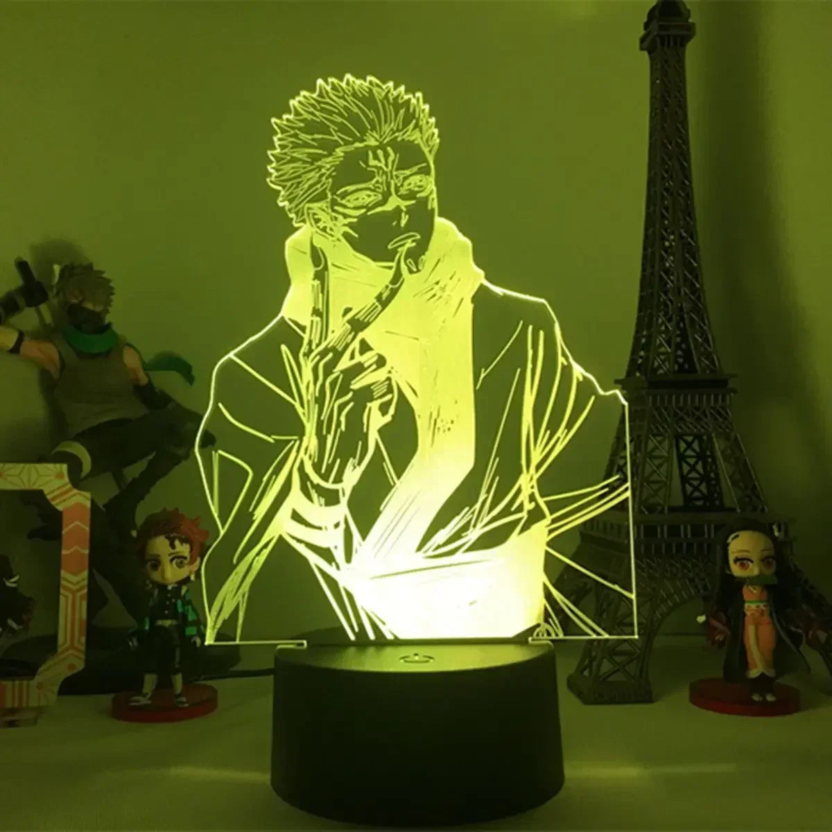 Anime Jujutsu Kaisen Figure | LED Night Lights | Acrylic Lamp (16 colors)