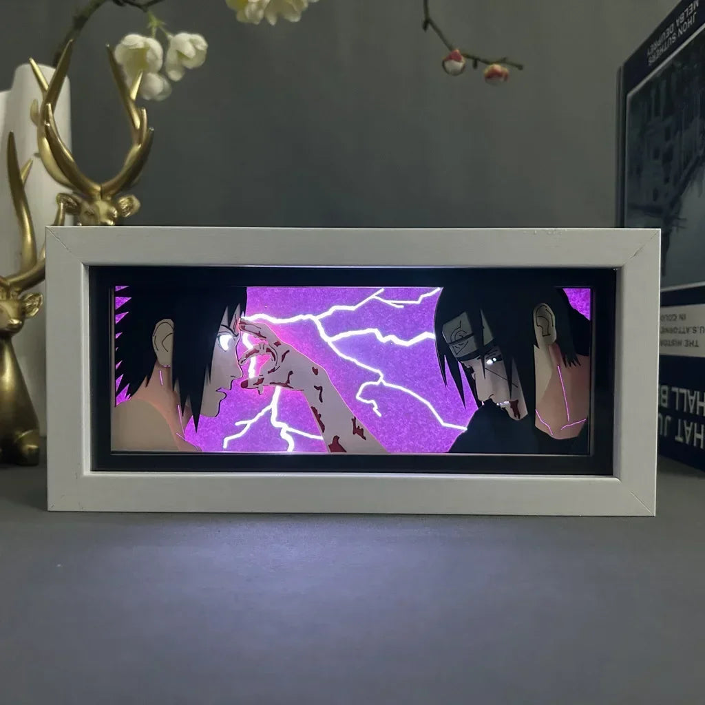 Naruto | 3D Anime LED Light Box | Decoration Lamp with favorite characters