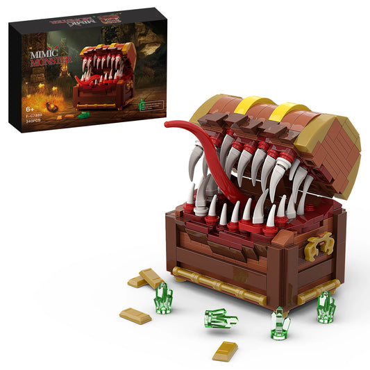 Mimic Treasure Chest | LEGO LIKE | Construction Brick Set