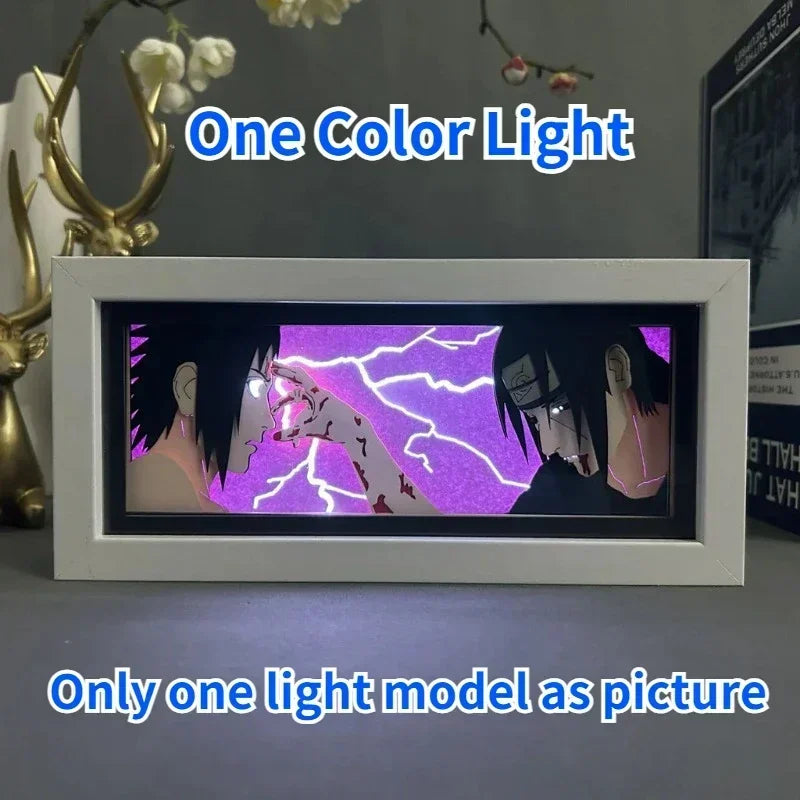 Naruto | 3D Anime LED Light Box | Decoration Lamp with favorite characters