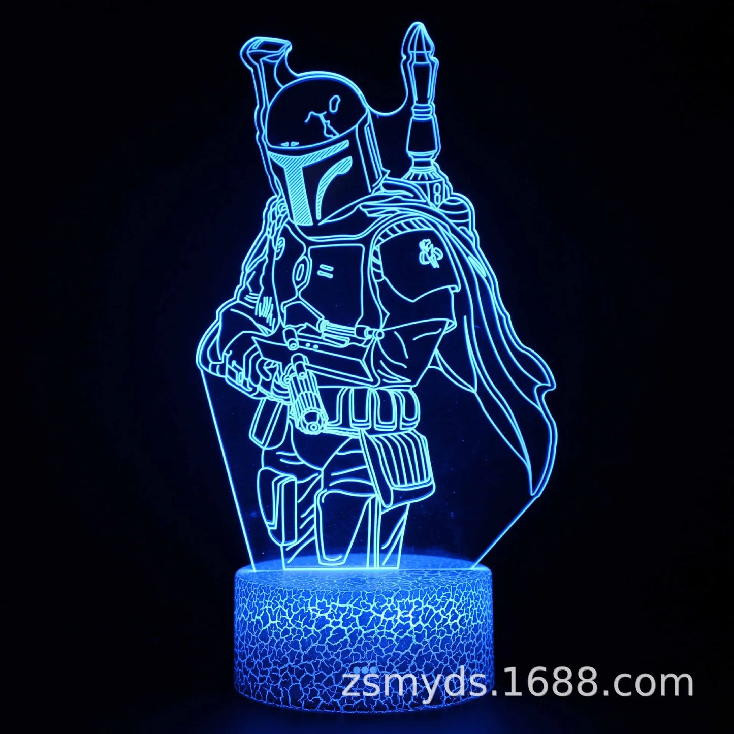 Star Wars | LED Night Lights | Acrylic Lamp (16 colors)