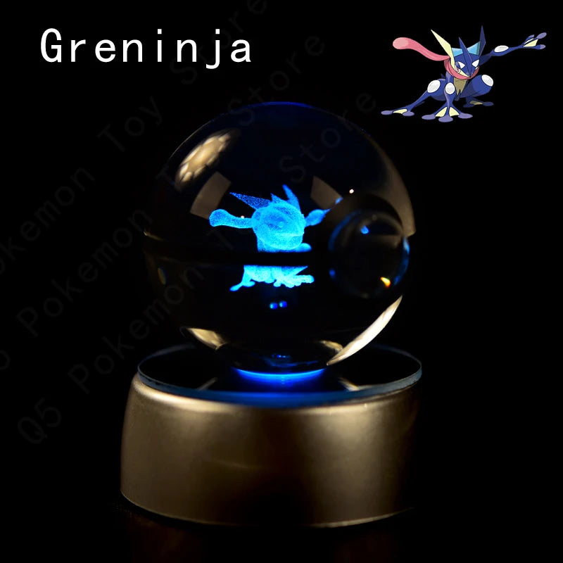 Boule de cristal Pokémon 3D | Décorations lumineuses pour tous 