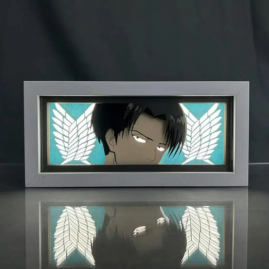 Attack on Titan | 3D Anime LED Light Box | Decoration Lamp with favorite characters