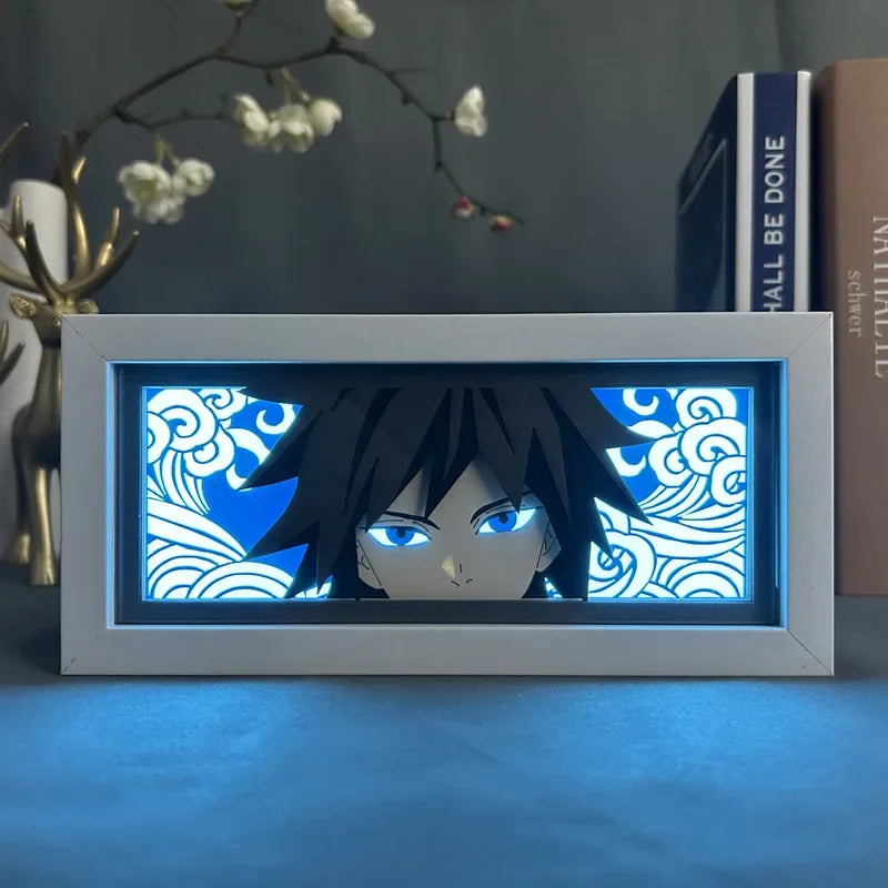 3D Anime Lamp | LED Light Box | Decoration Lamp with favorite characters | Berserk Guts