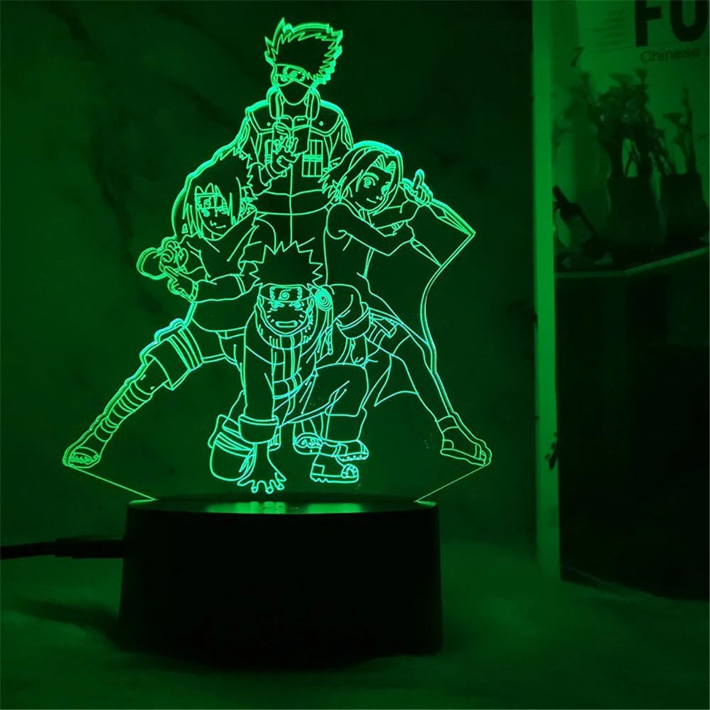 Naruto | LED Night Lights | Acrylic Lamp (16 colors)